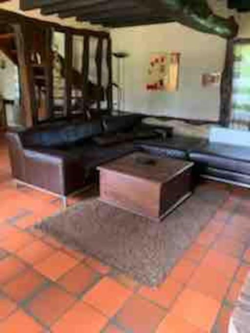 Chaumiere Familiale Weekend & Vacances Paisible Saint-Philbert-sur-Risle Buitenkant foto