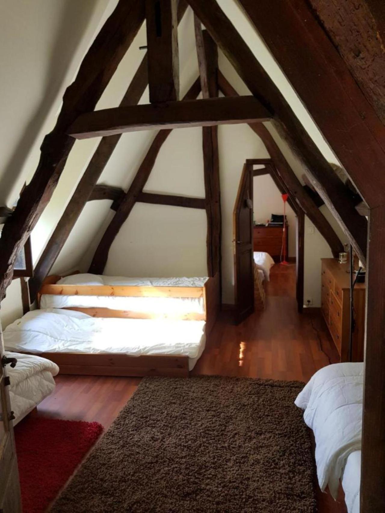 Chaumiere Familiale Weekend & Vacances Paisible Saint-Philbert-sur-Risle Buitenkant foto